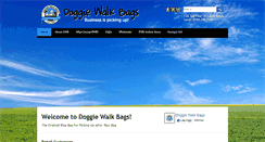 Desktop Screenshot of doggiewalkbags.com